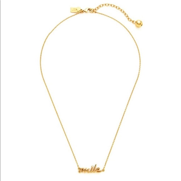 Kate Spade Smile Necklace